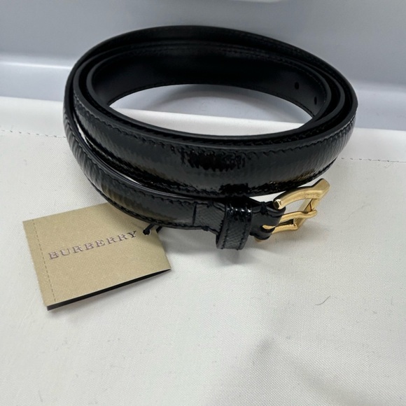 Black Burberry belt for women - Picture 1 of 6